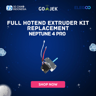 Full Hotend for Neptune 4/Pro/Plus/Max – 3D Printer Spare Parts